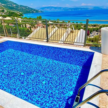 Luxury Villa Akti Barbati 2 With Private Pool By Dadovillas Pyrgi  ภายนอก รูปภาพ